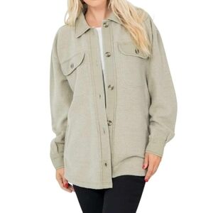 Stoosh ($100) Fleece Shacket